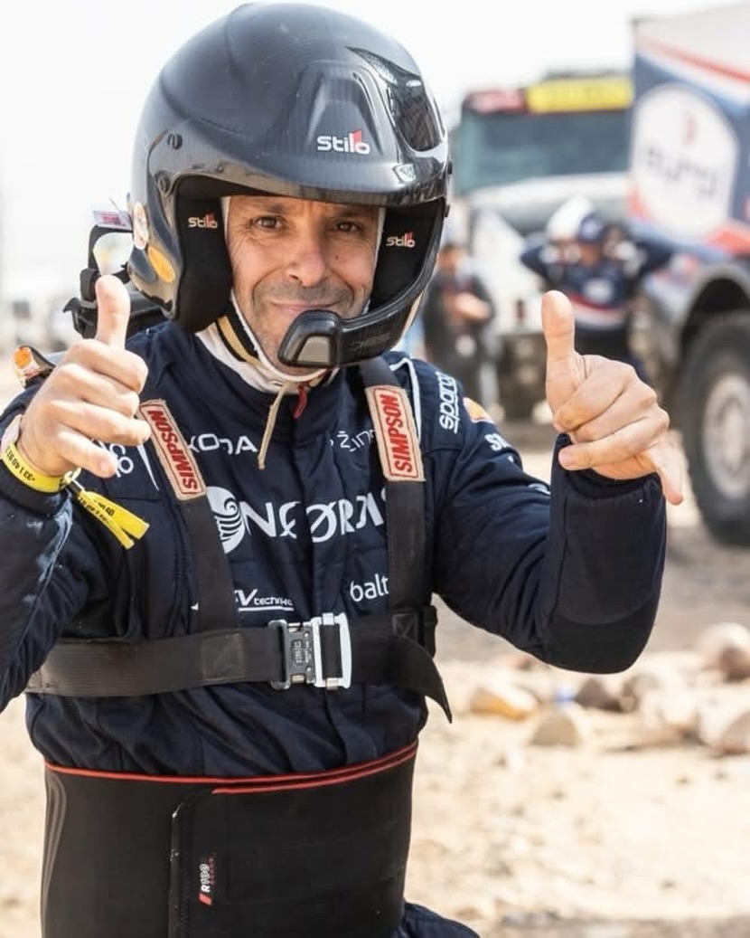 O português Paulo Fiúza (Co-Driver) vence o Rally Dakar 2026, nos Camiões