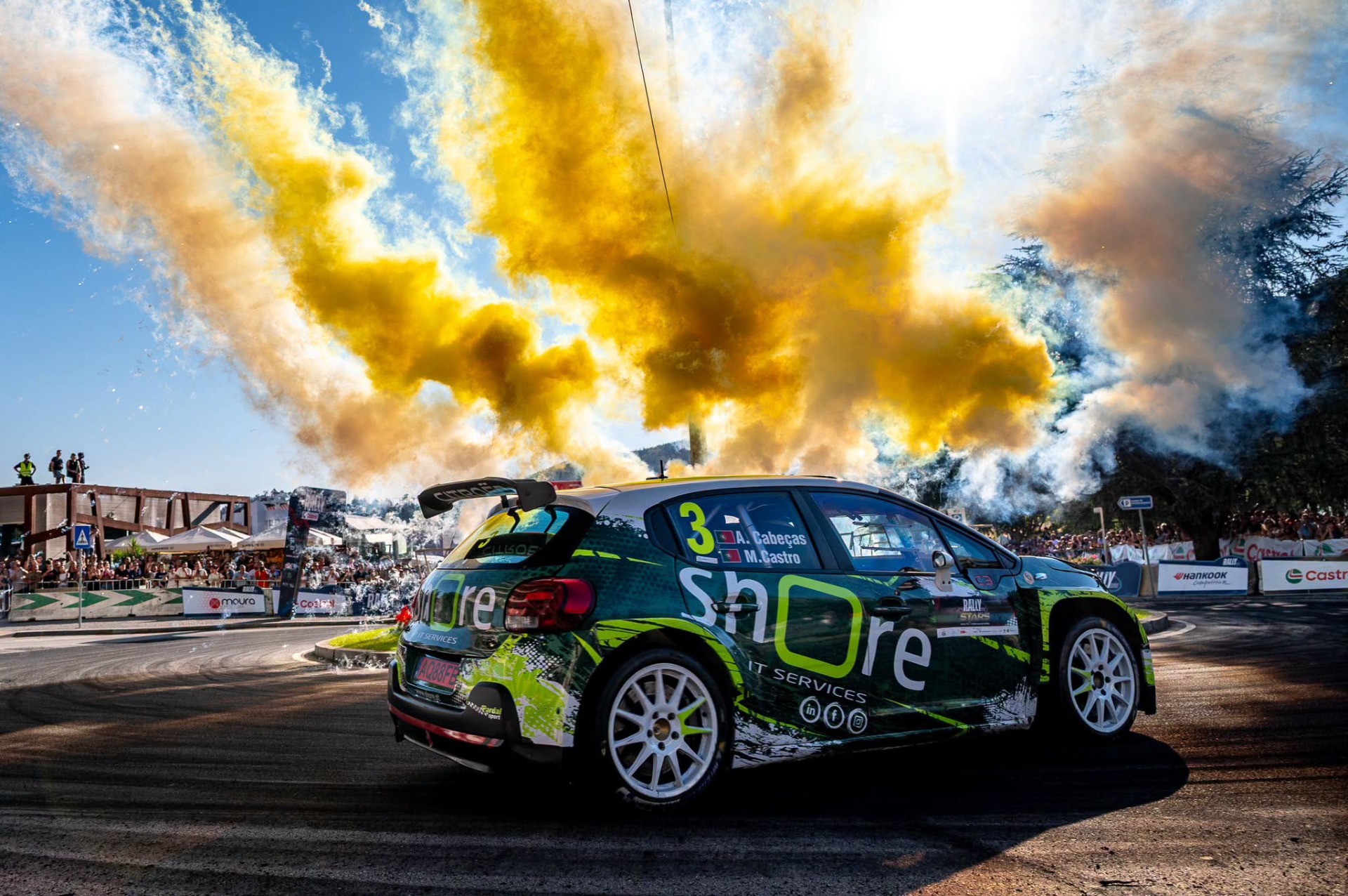 André Cabeças / Miguel Castro em Citroen C3 Rally2